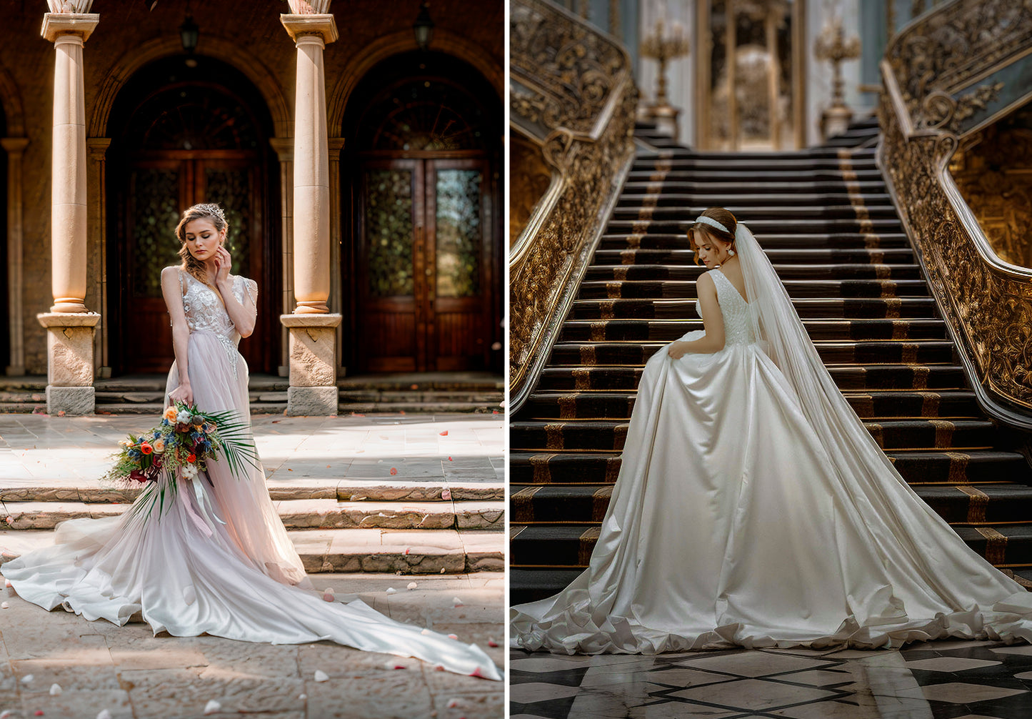 40 Presets de Retratos con IA + 200 Presets de Color + 2 Paneles de Acciones para Bodas y Retratos - Compatibles con Lightroom y Photoshop