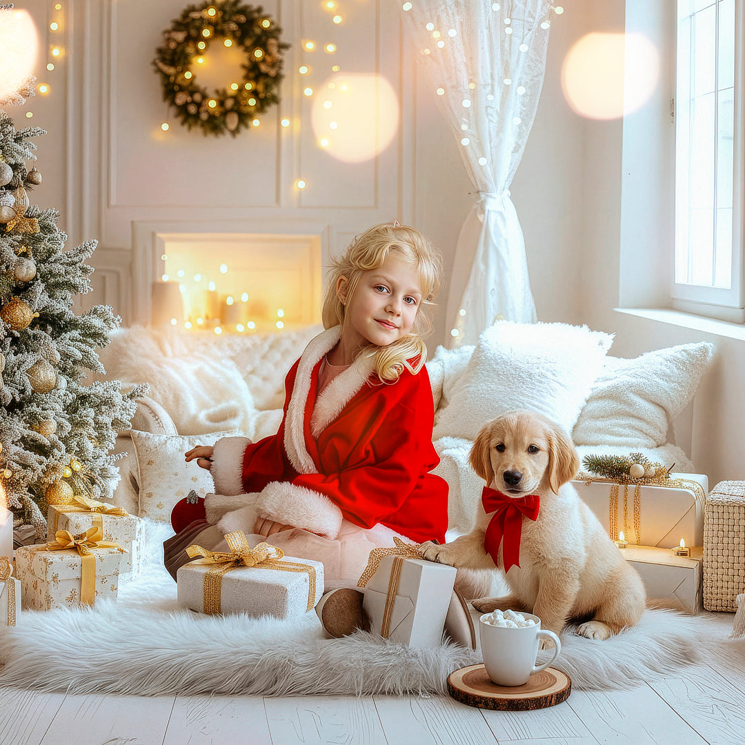 Los Mejores Recursos de Navidad/Baby Jungle-Fondos-Superposiciones-Presets