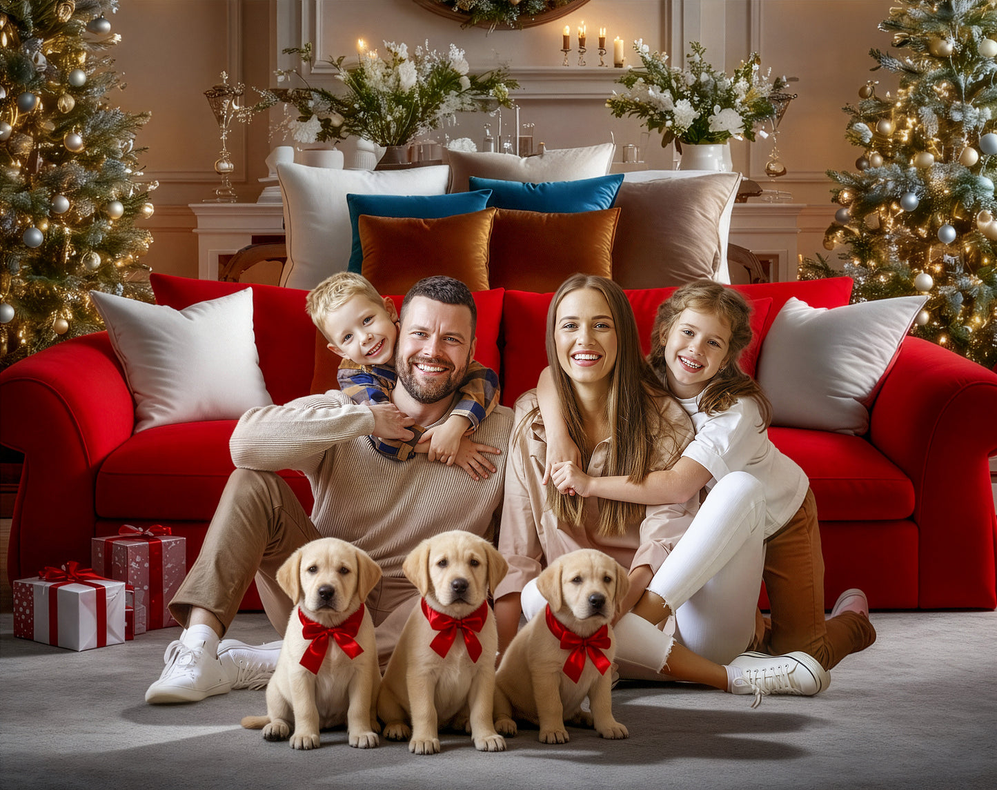 Los Mejores Recursos de Navidad/Baby Jungle-Fondos-Superposiciones-Presets